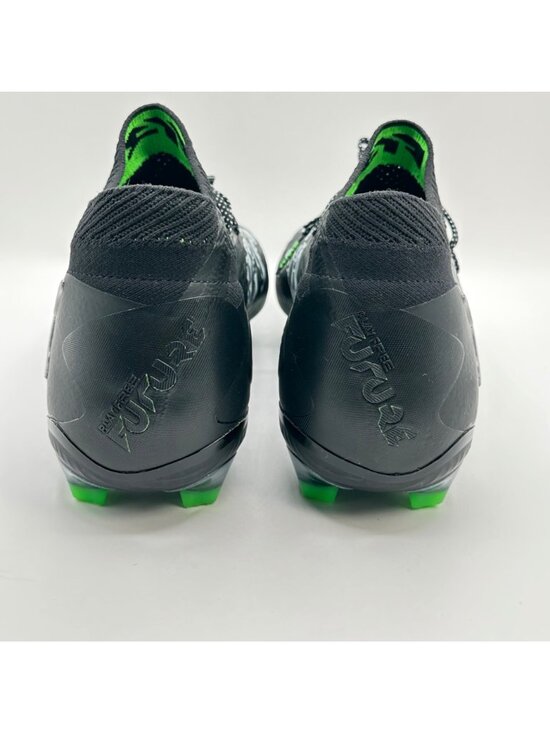 Men\'s Puma Future 8 Ultimate FG Soccer Cleats Sz 11.5 Black Green 108138-02 NEW